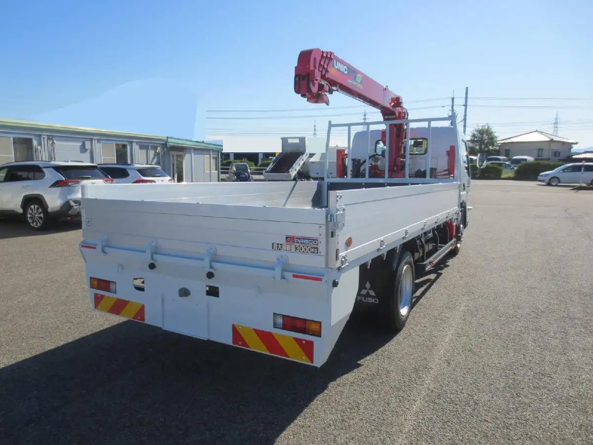 三菱 キャンター 小型 車両重機運搬 4段クレーン ラジコンの中古トラック画像6