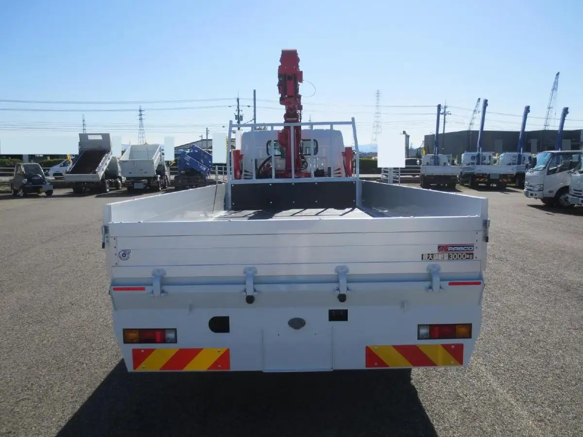 三菱 キャンター 小型 車両重機運搬 4段クレーン ラジコンの中古トラック画像7