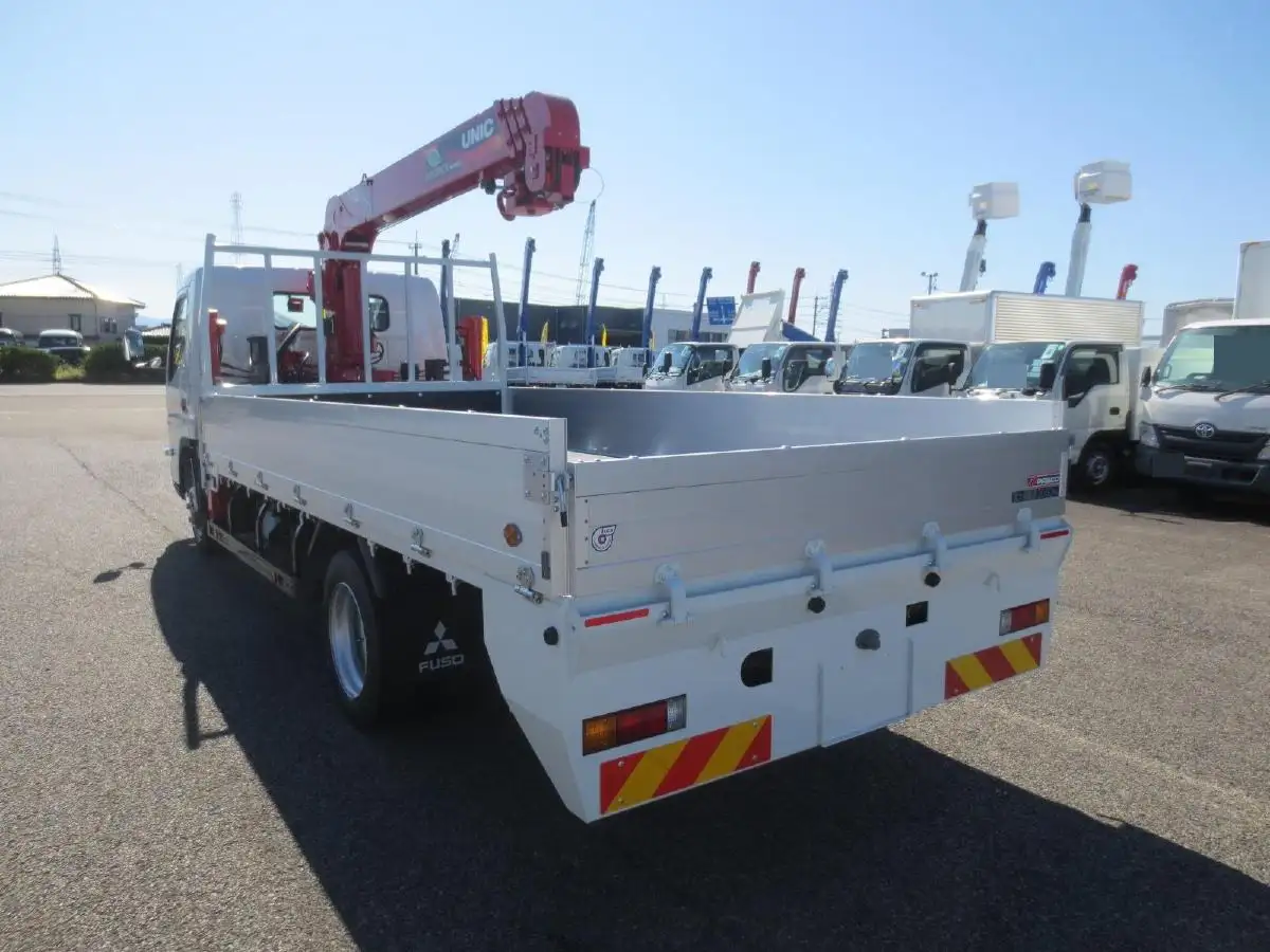 三菱 キャンター 小型 車両重機運搬 4段クレーン ラジコンの中古トラック画像8