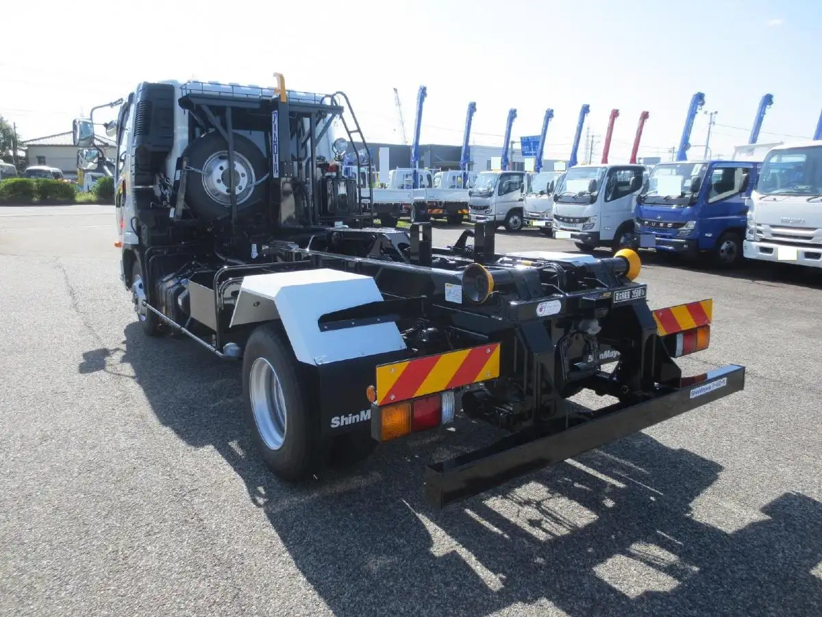 三菱 ファイター 中型/増トン アームロール ツインホイスト 2KG-FK72Fの中古トラック画像7