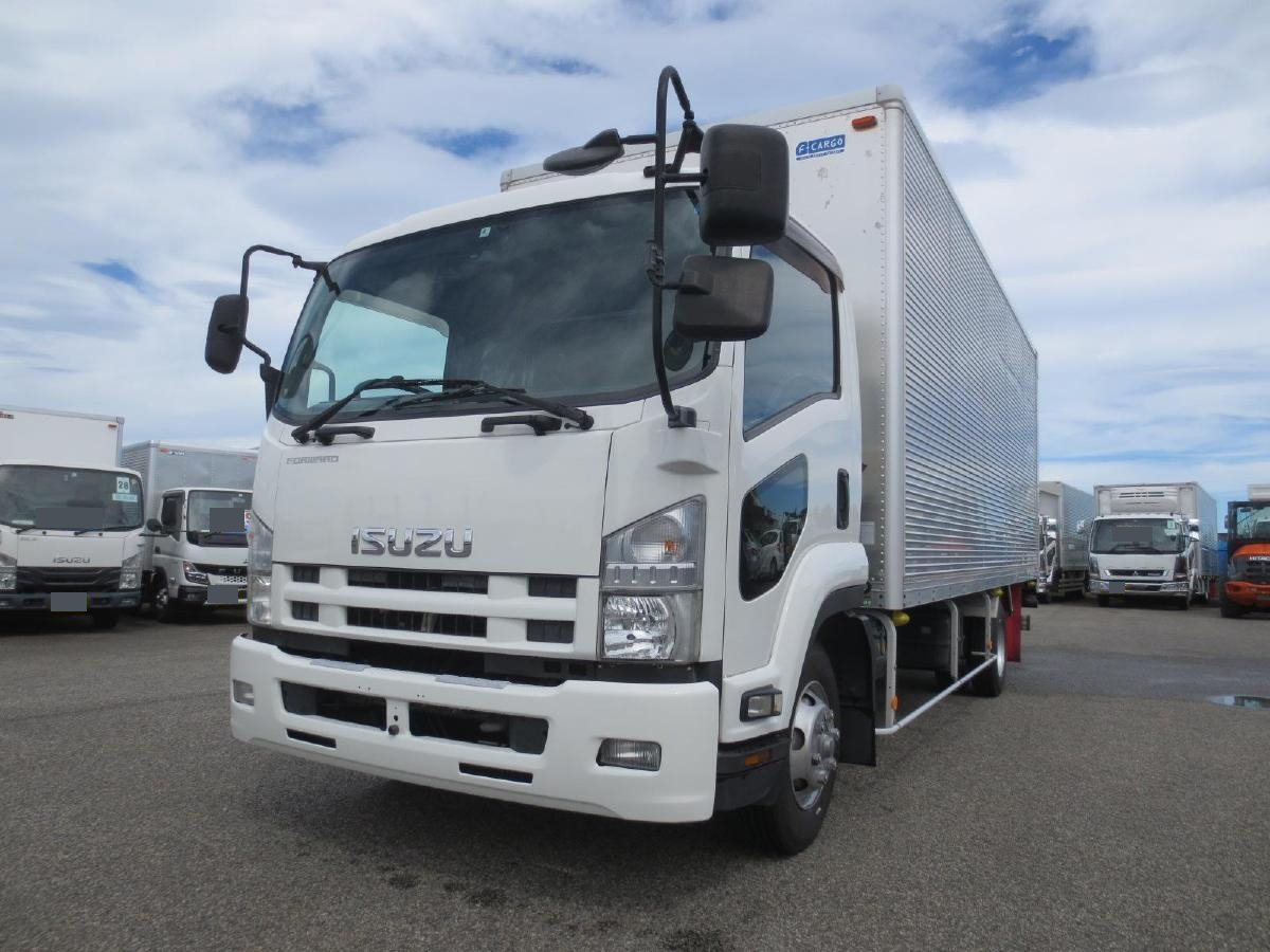 いすゞ フォワード 中型/増トン アルミバン パワーゲート TKG-FRR90S2 の中古トラック【車両No.199854】