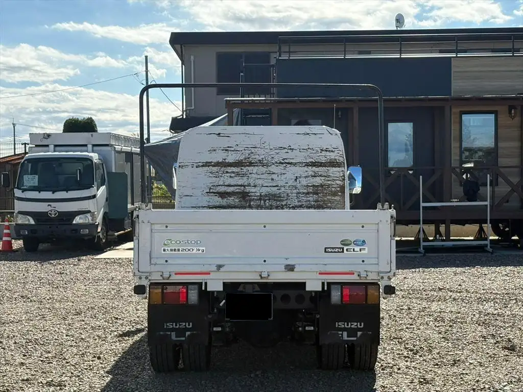 いすゞ エルフ 小型 平ボディ 床鉄板 2RG-NJR88Aの中古トラック画像4
