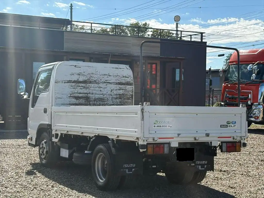 いすゞ エルフ 小型 平ボディ 床鉄板 2RG-NJR88Aの中古トラック画像5