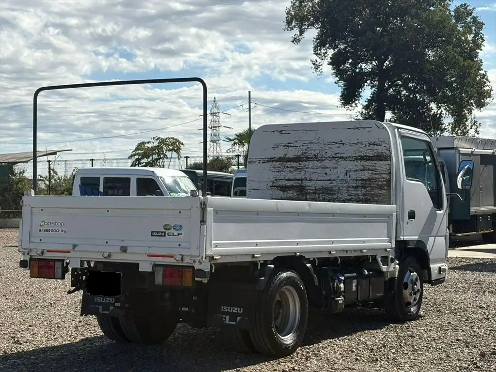 いすゞ エルフ 小型 平ボディ 床鉄板 2RG-NJR88Aの中古トラック画像3