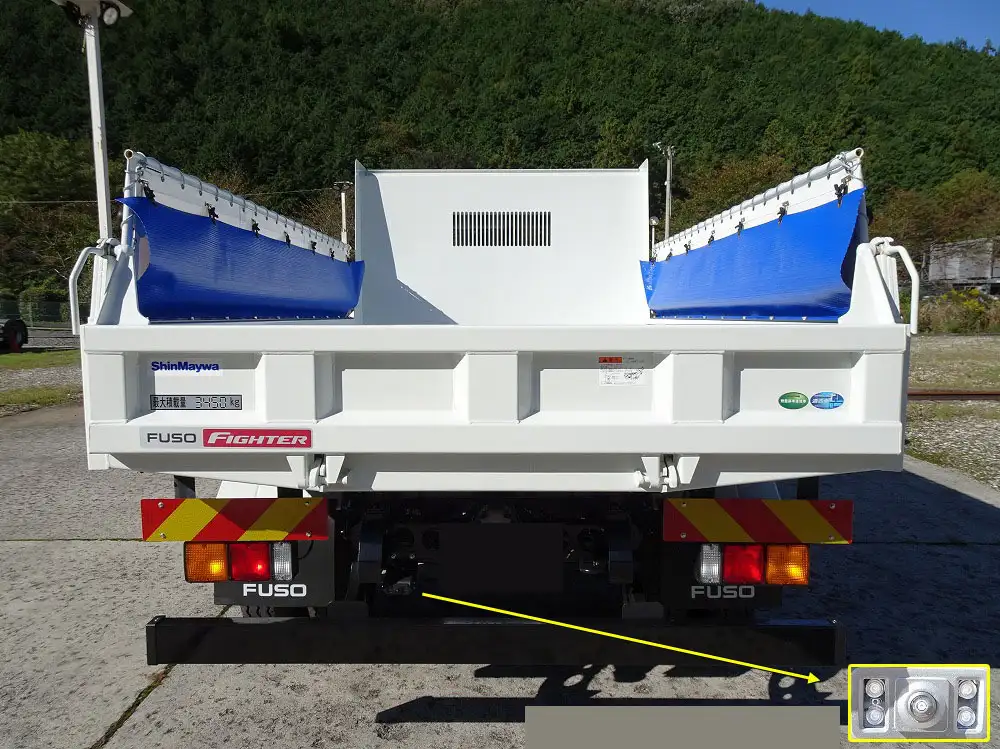 三菱 ファイター 中型/増トン ダンプ 強化 コボレーンの中古トラック画像3