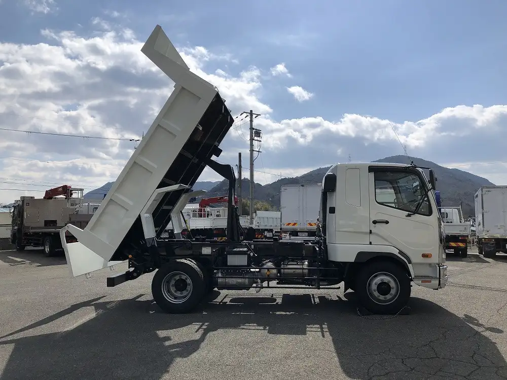 三菱 ファイター 中型/増トン ダンプ 強化 ベッドの中古トラック画像3