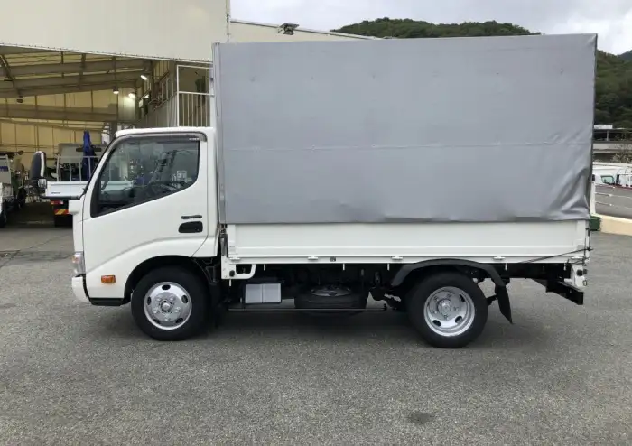日野 デュトロ 小型 ウイング 幌ウイング TKG-XZU605Mの中古トラック画像6