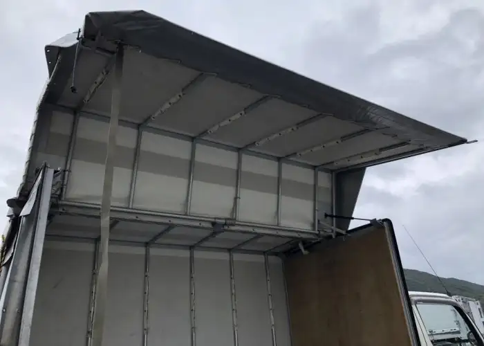 日野 デュトロ 小型 ウイング 幌ウイング TKG-XZU605Mの中古トラック画像13