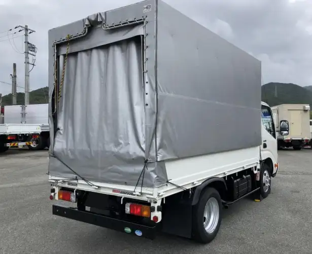 日野 デュトロ 小型 ウイング 幌ウイング TKG-XZU605Mの中古トラック画像4
