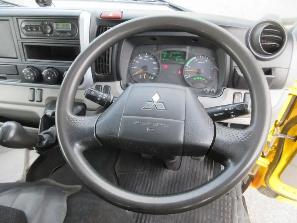 三菱 キャンター 小型 平ボディ Wキャブ パワーゲートの中古トラック画像12