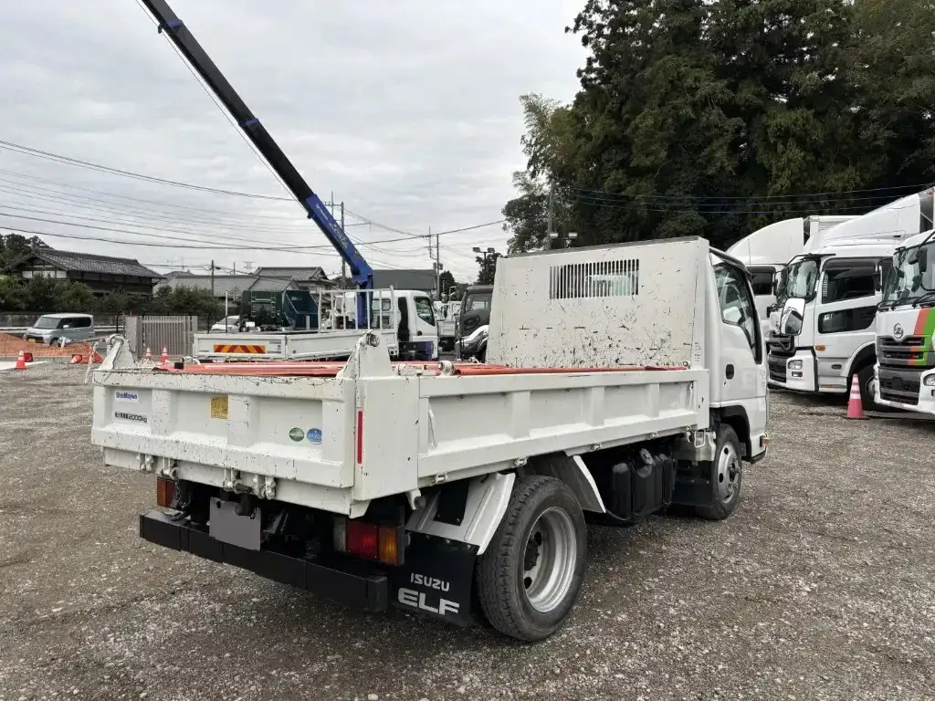 いすゞ エルフ 小型 ダンプ 強化 コボレーンの中古トラック画像3