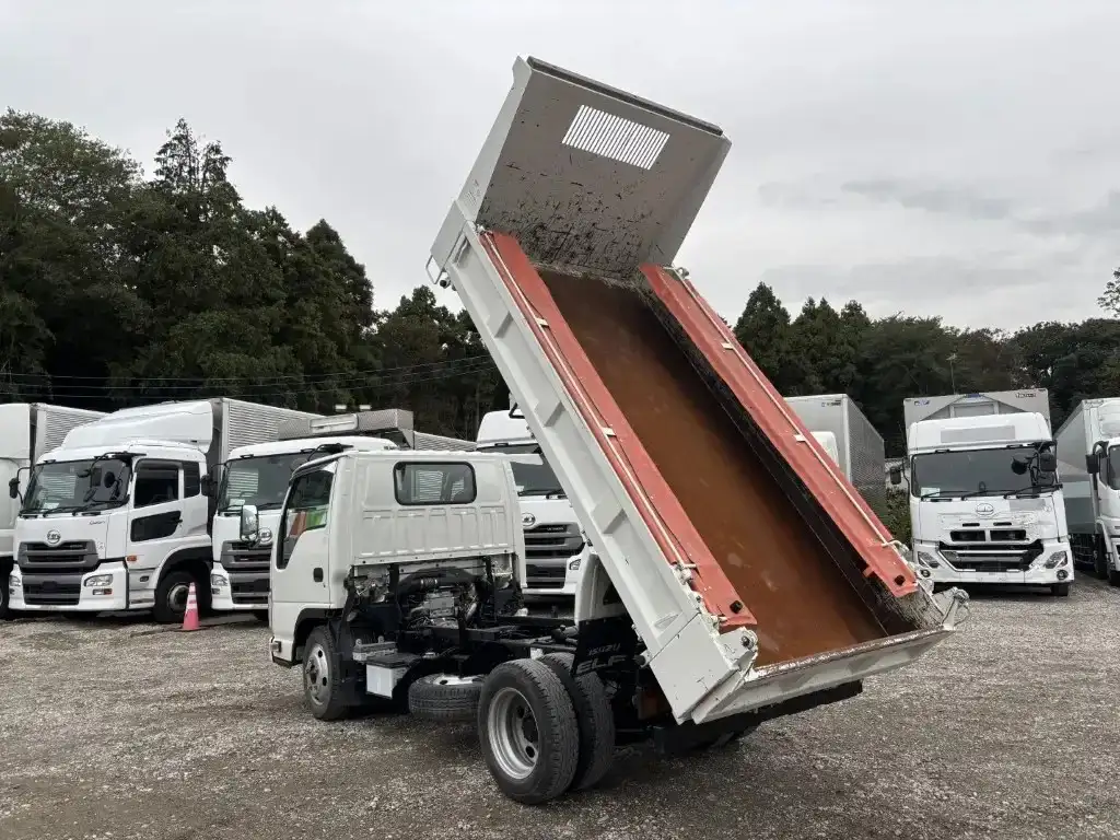 いすゞ エルフ 小型 ダンプ 強化 コボレーンの中古トラック画像5