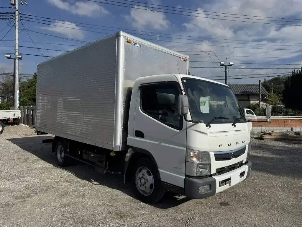 三菱 キャンター 小型 アルミバン サイドドア TPG-FEB50の中古トラック画像2
