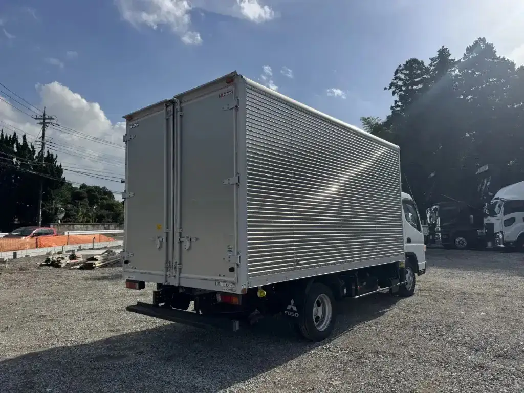 三菱 キャンター 小型 アルミバン サイドドア TPG-FEB50の中古トラック画像3