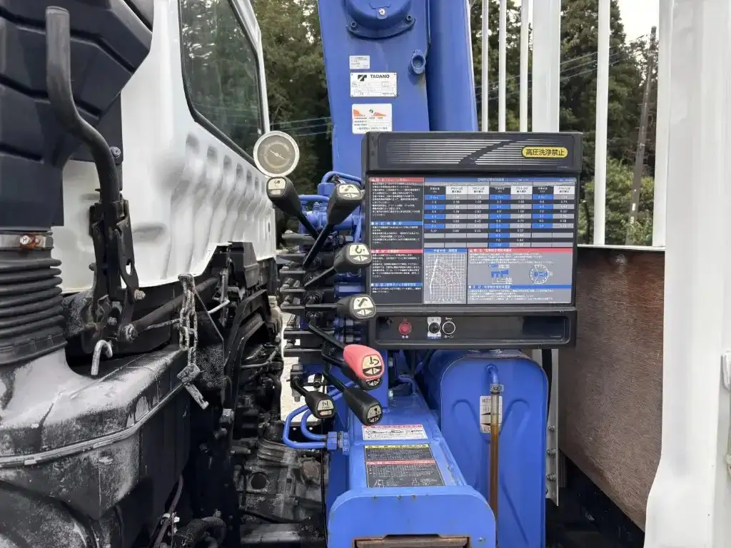 三菱 ファイター 中型/増トン クレーン付 4段 ラジコンの中古トラック画像10