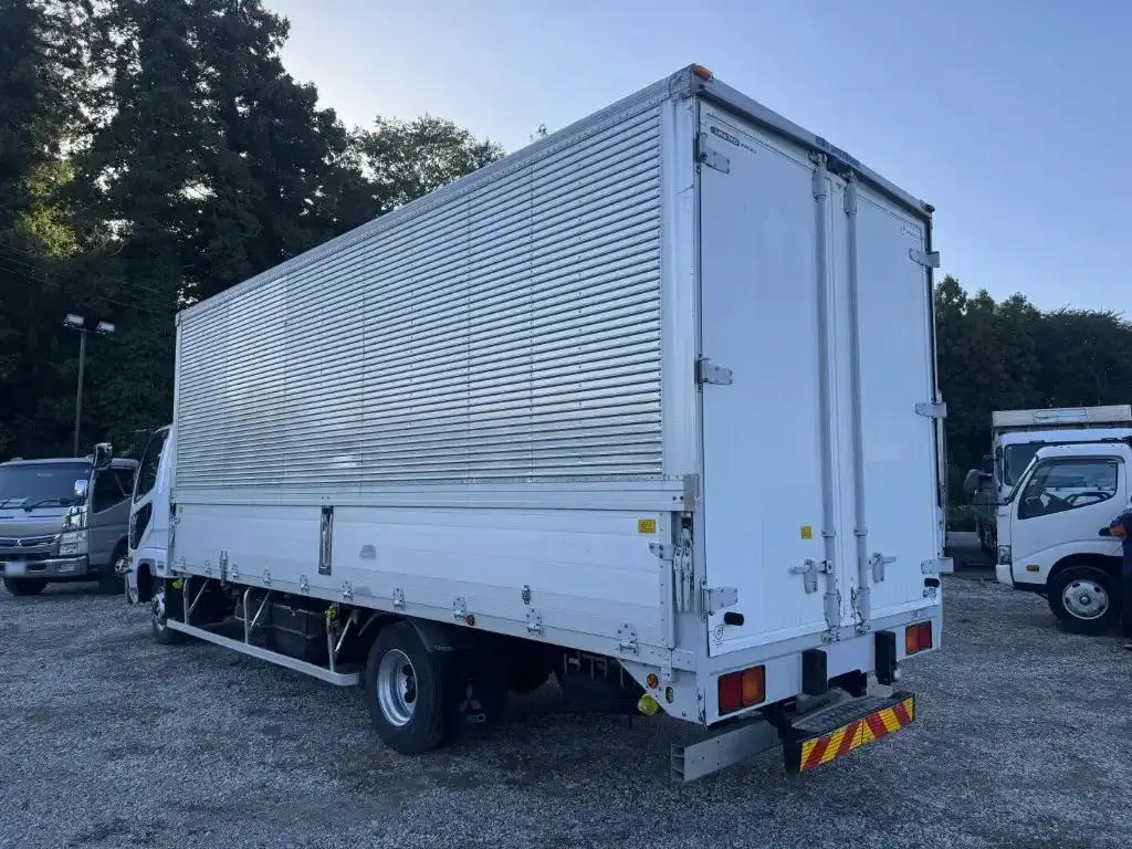 三菱 ファイター 中型/増トン ウイング ベッド TKG-FK61Fの中古トラック画像4