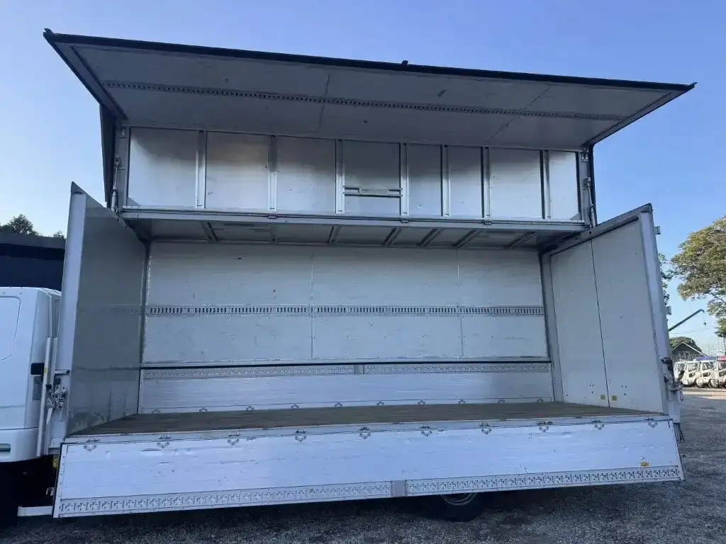 三菱 ファイター 中型/増トン ウイング ベッド TKG-FK61Fの中古トラック画像6