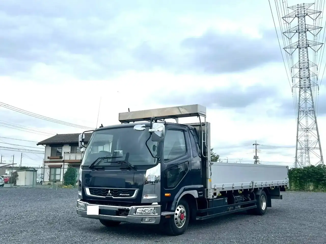 三菱 ファイター 中型/増トン 平ボディ アルミブロック エアサス の中古トラック【車両No.199812】