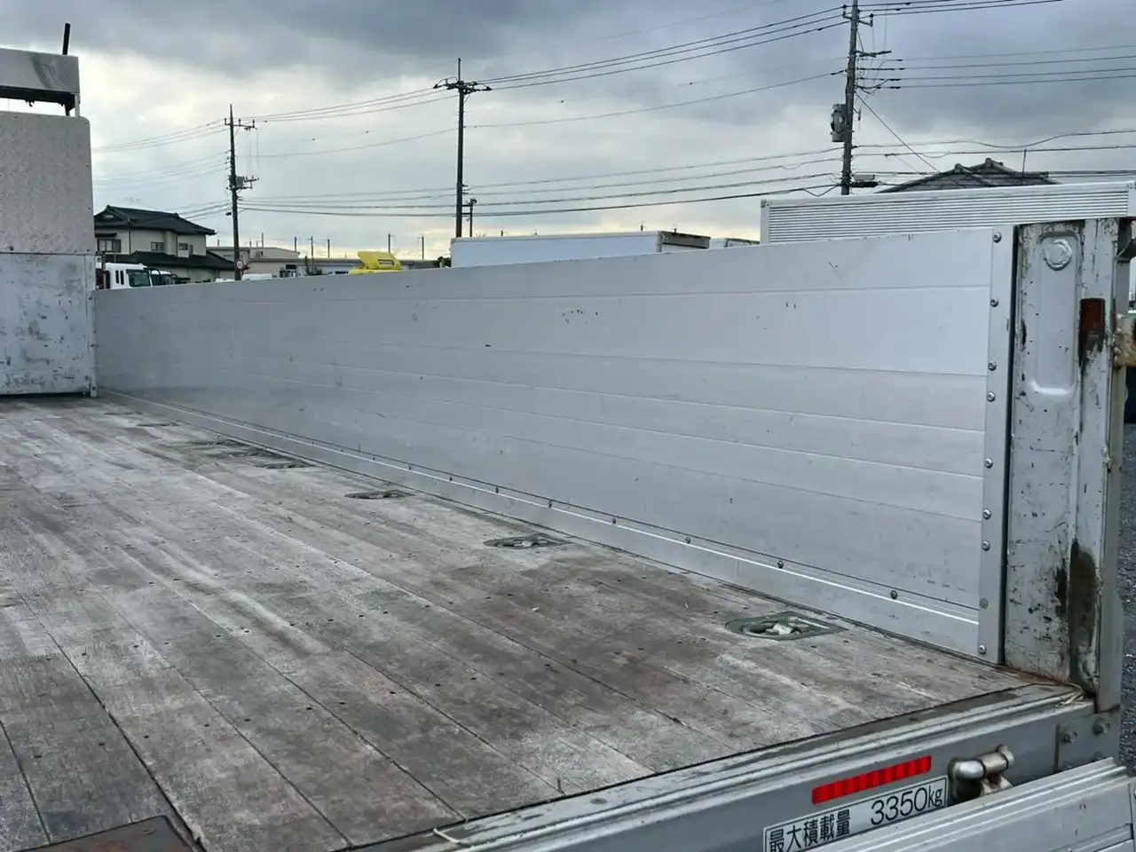 三菱 ファイター 中型/増トン 平ボディ アルミブロック エアサスの中古トラック画像8