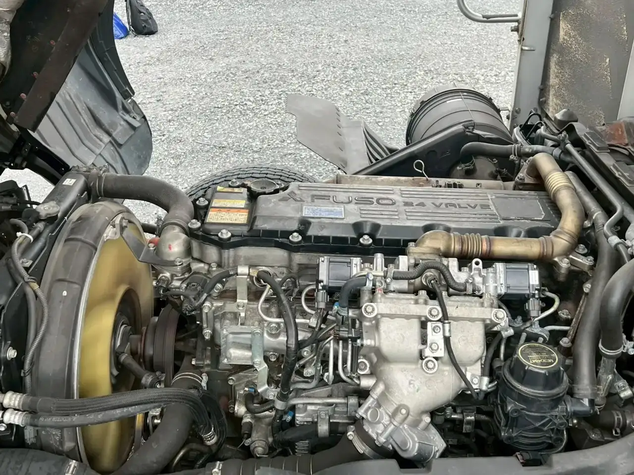 三菱 ファイター 中型/増トン 平ボディ アルミブロック エアサスの中古トラック画像19