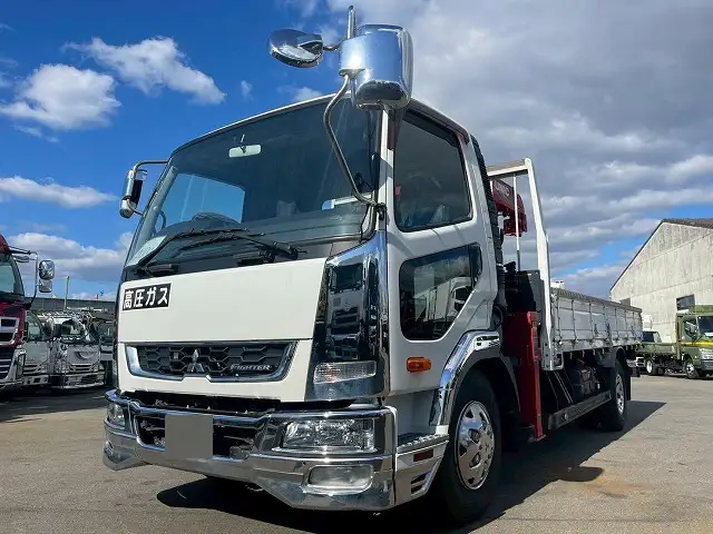 三菱 ファイター 中型/増トン クレーン付 4段 ラジコン の中古トラック【車両No.199868】