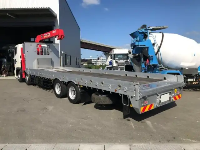 日野 プロフィア 大型 車両重機運搬 4段クレーン ラジコンの中古トラック画像5