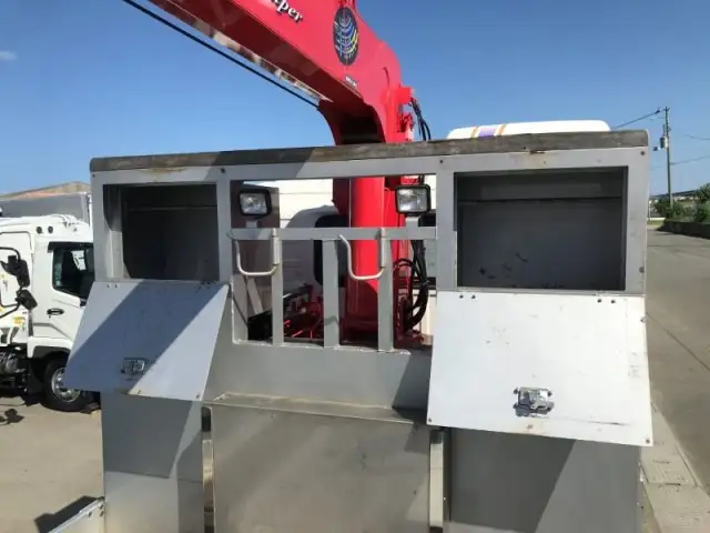 日野 プロフィア 大型 車両重機運搬 4段クレーン ラジコンの中古トラック画像6