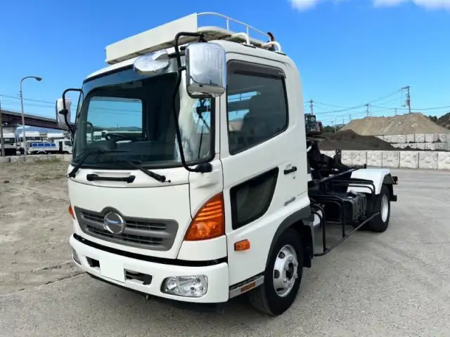 日野 レンジャー 中型/増トン アームロール ツインホイスト TKG-FC9JEAA の中古トラック【車両No.200041】