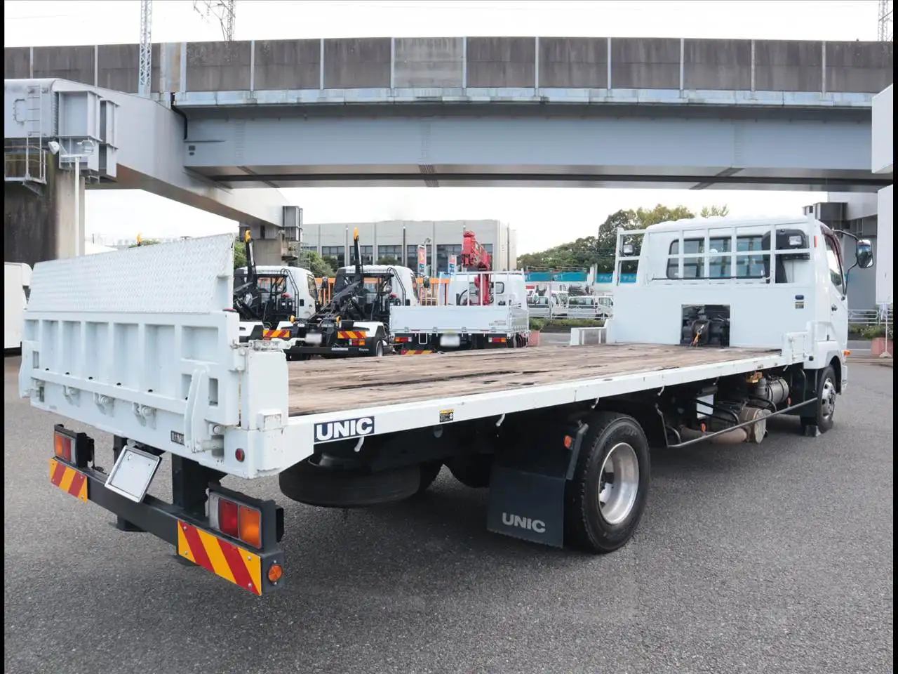 三菱 ファイター 中型/増トン 車両重機運搬 ラジコン ウインチの中古トラック画像3