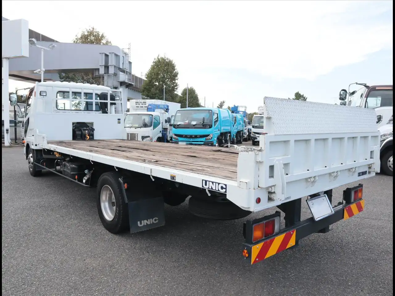 三菱 ファイター 中型/増トン 車両重機運搬 ラジコン ウインチの中古トラック画像4