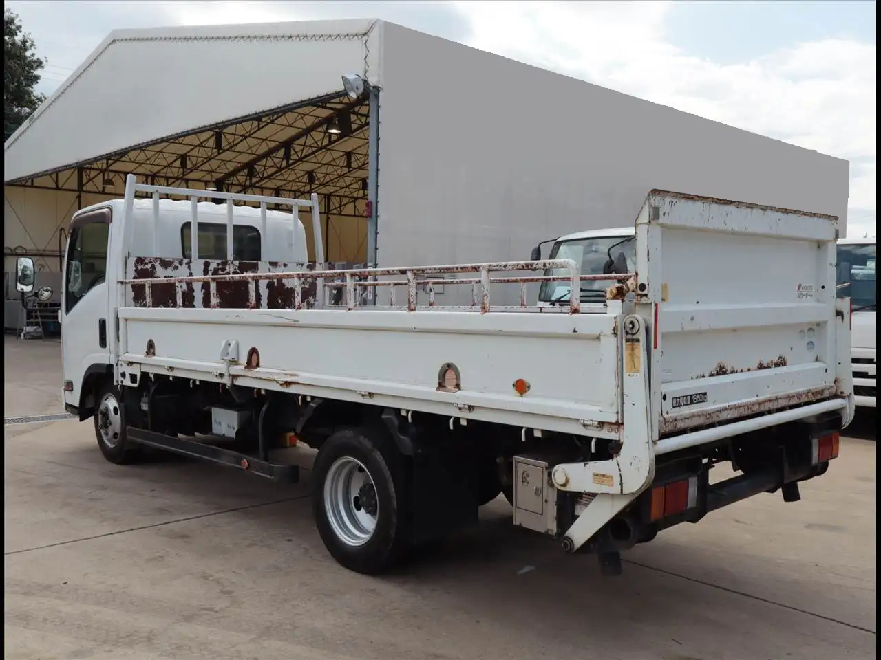 マツダ タイタン 小型 平ボディ パワーゲート 床鉄板の中古トラック画像4