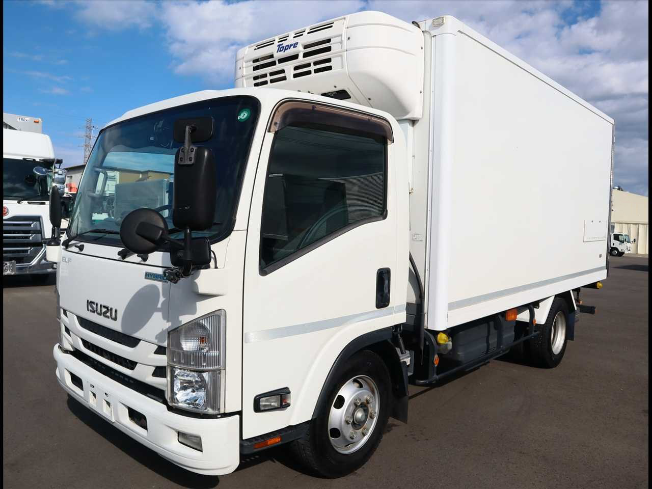 いすゞ エルフ 小型 冷凍冷蔵 ワイドロング