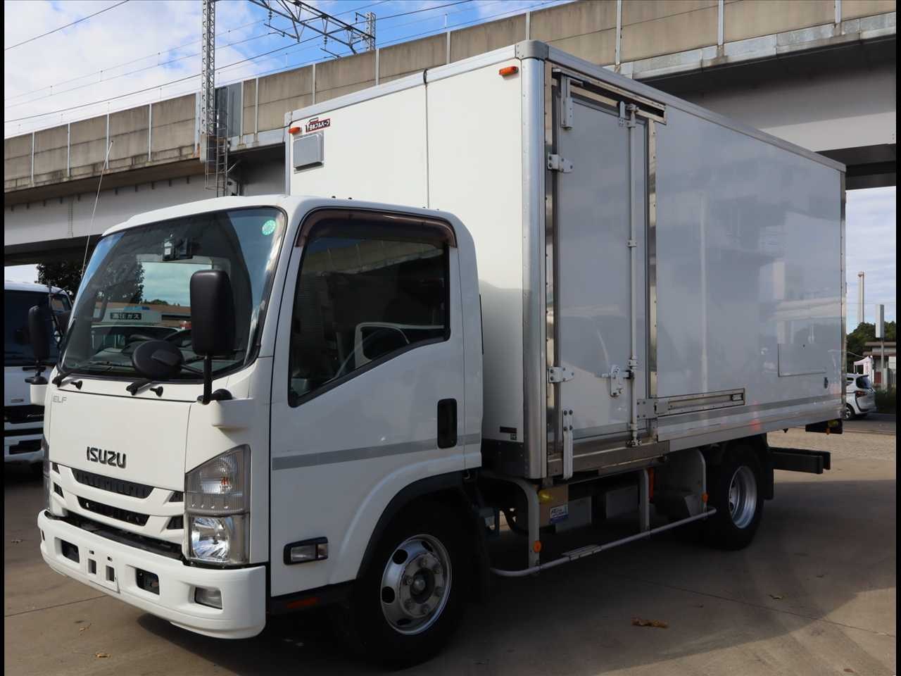 いすゞ エルフ 小型 冷凍冷蔵 ワイドロング