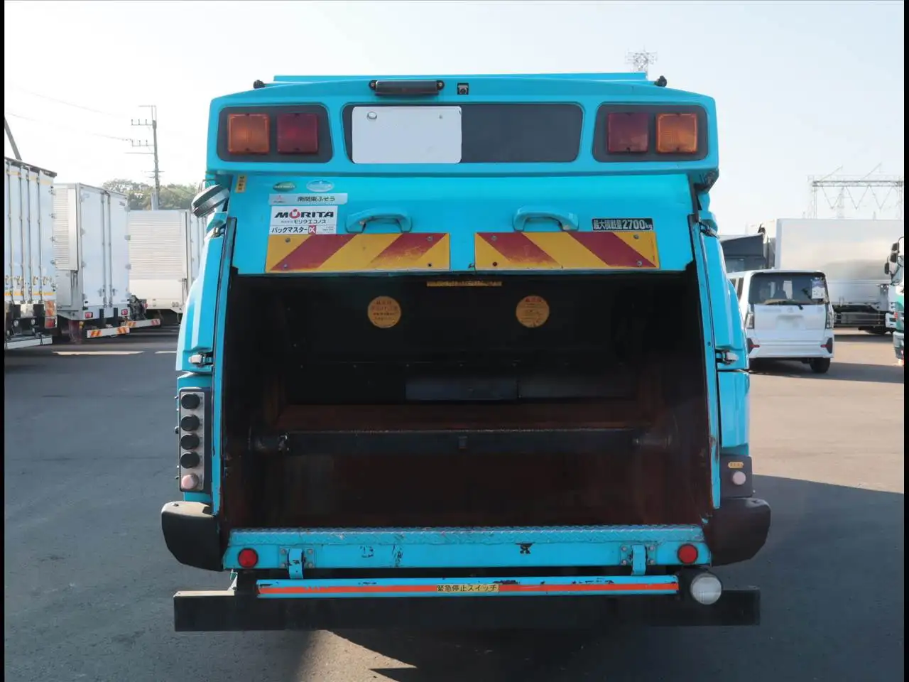 三菱 キャンター 小型 パッカー車 巻き込み式 回転ダンプ式の中古トラック画像7