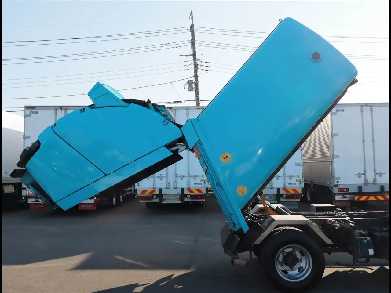 三菱 キャンター 小型 パッカー車 巻き込み式 回転ダンプ式の中古トラック画像6