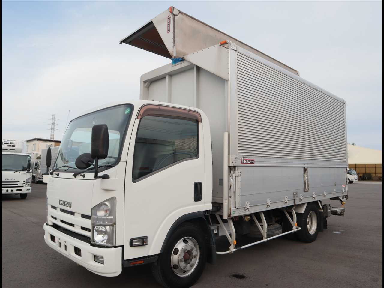 いすゞ エルフ 小型 ウイング ワイドロング