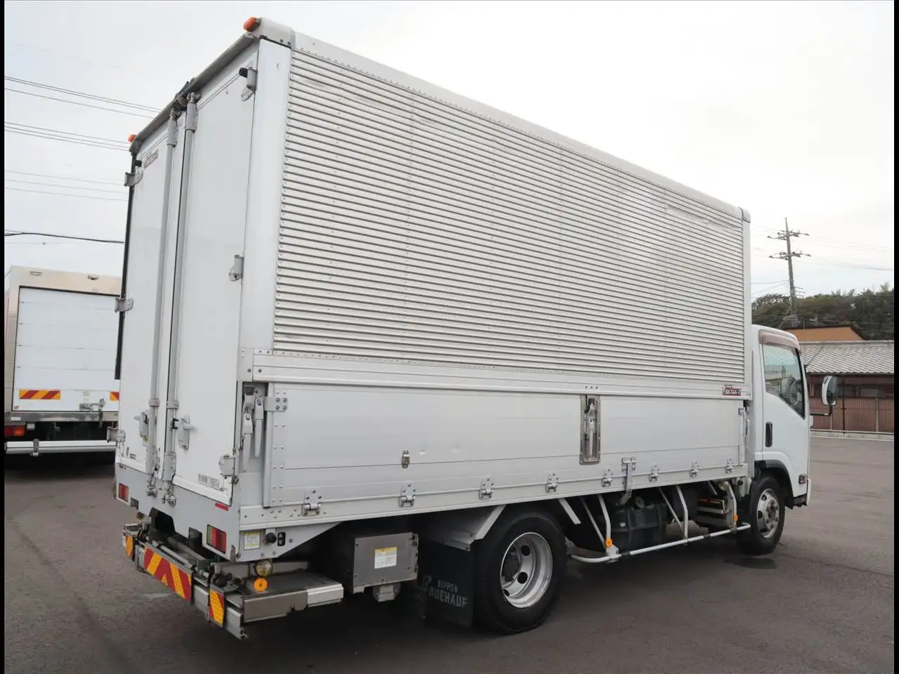 いすゞ エルフ 小型 ウイング パワーゲート SKG-NPR85YNの中古トラック画像3