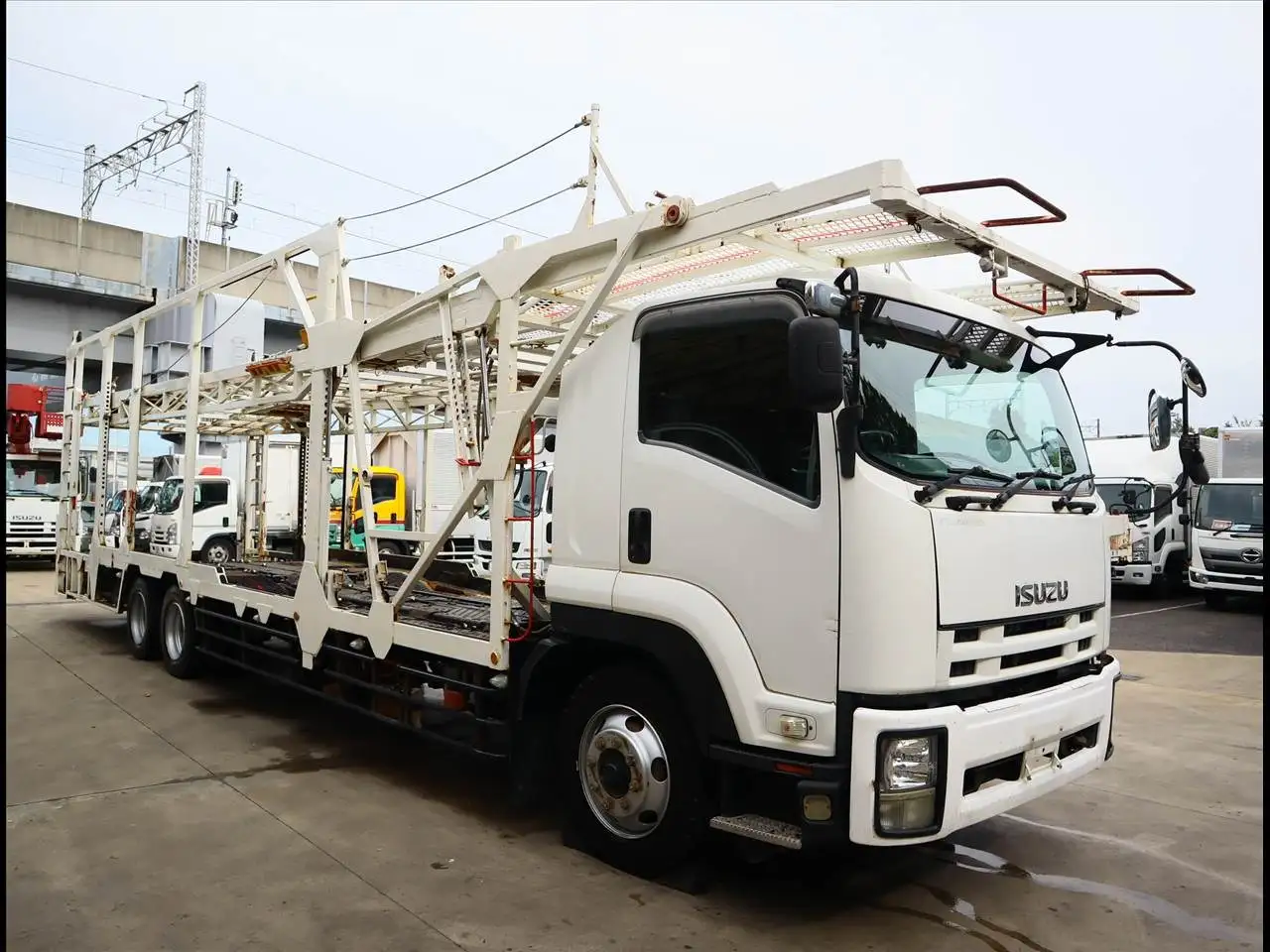 いすゞ フォワード 中型/増トン 車両重機運搬 PDG-FVZ34U2 H22の中古トラック画像2