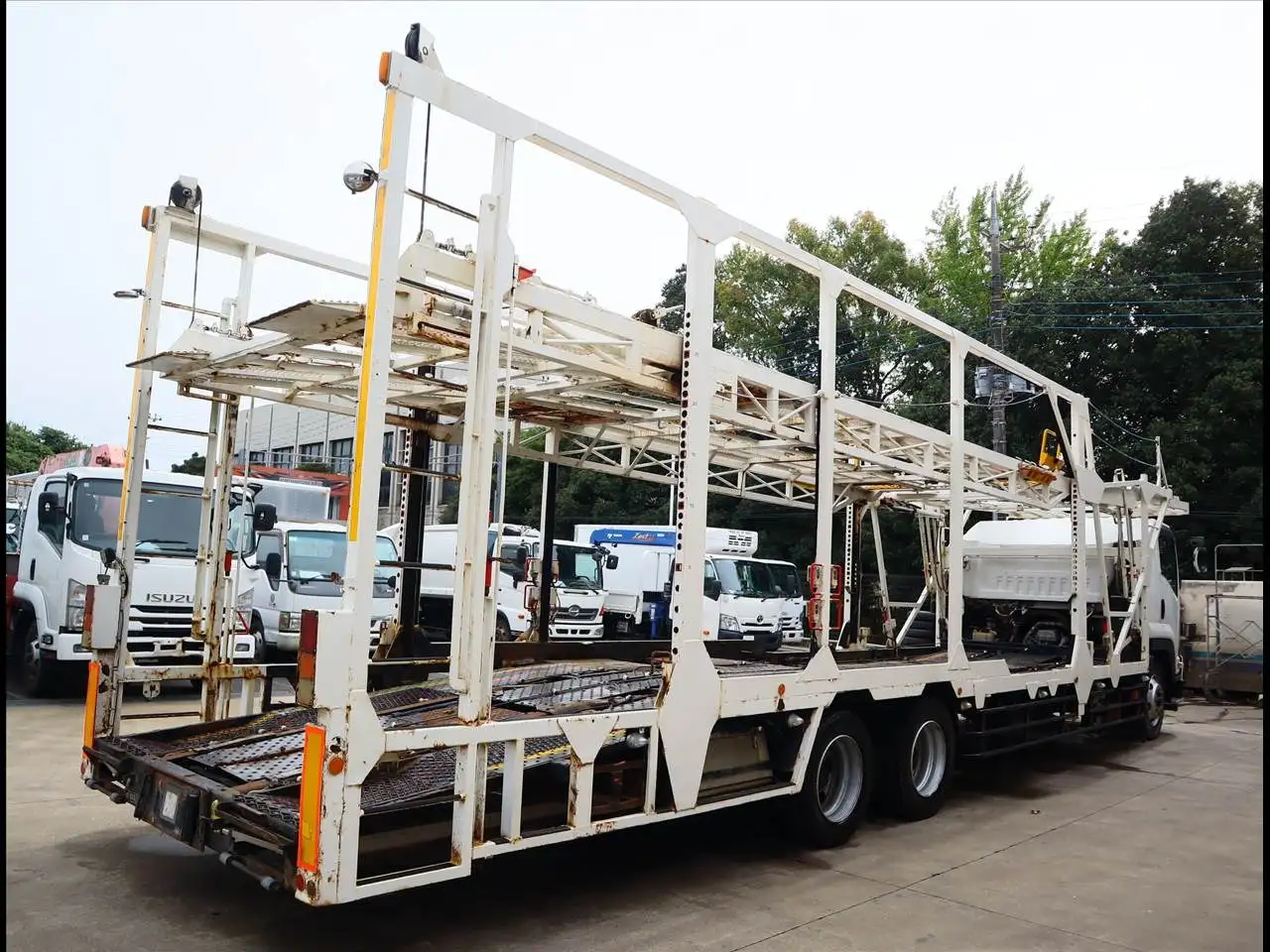 いすゞ フォワード 中型/増トン 車両重機運搬 PDG-FVZ34U2 H22の中古トラック画像3