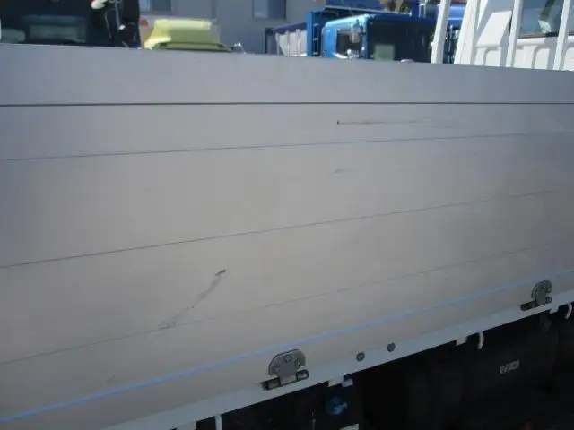 三菱 キャンター 小型 平ボディ 床鉄板 アルミブロックの中古トラック画像10