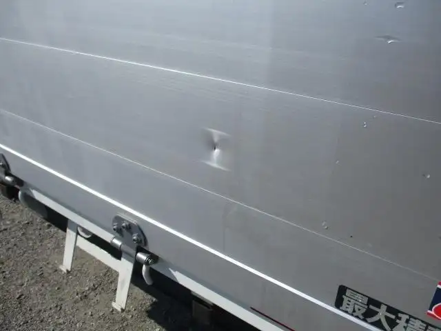 三菱 キャンター 小型 平ボディ 床鉄板 アルミブロックの中古トラック画像11