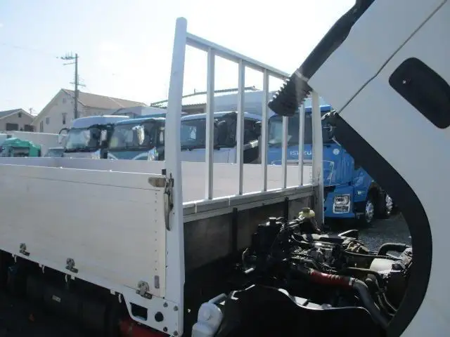 三菱 キャンター 小型 平ボディ 床鉄板 アルミブロックの中古トラック画像6