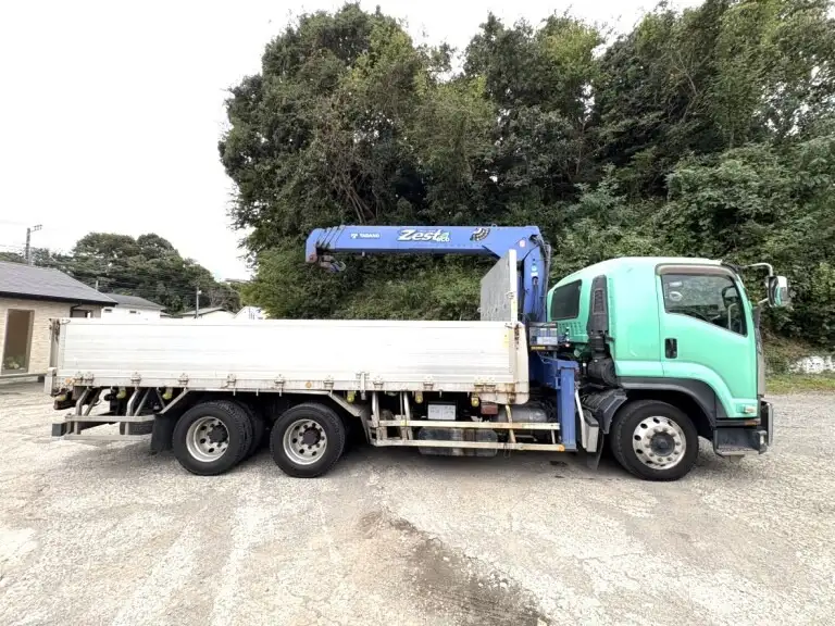 いすゞ フォワード 中型/増トン クレーン付 アルミブロック 4段の中古トラック画像2