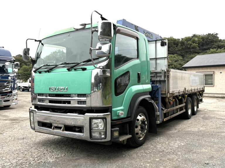 いすゞ フォワード 中型/増トン クレーン付 ワイド