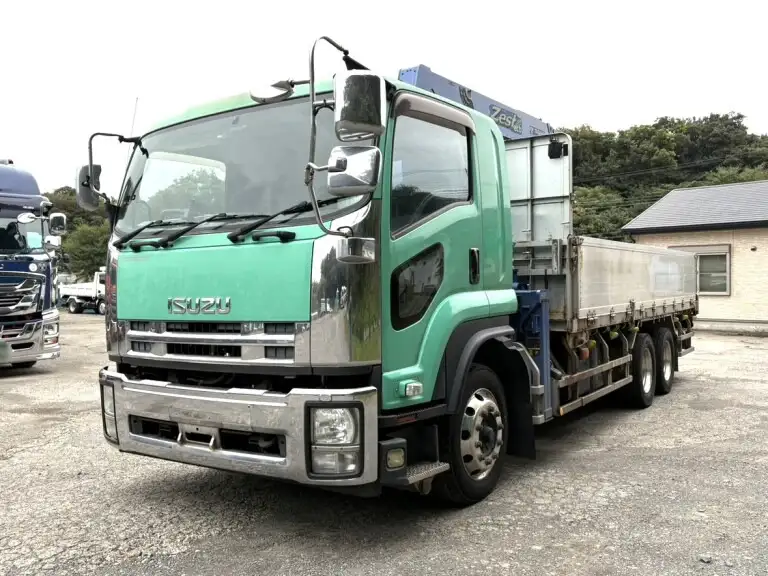 いすゞ フォワード 中型/増トン クレーン付 アルミブロック 4段 の中古トラック【車両No.199992】