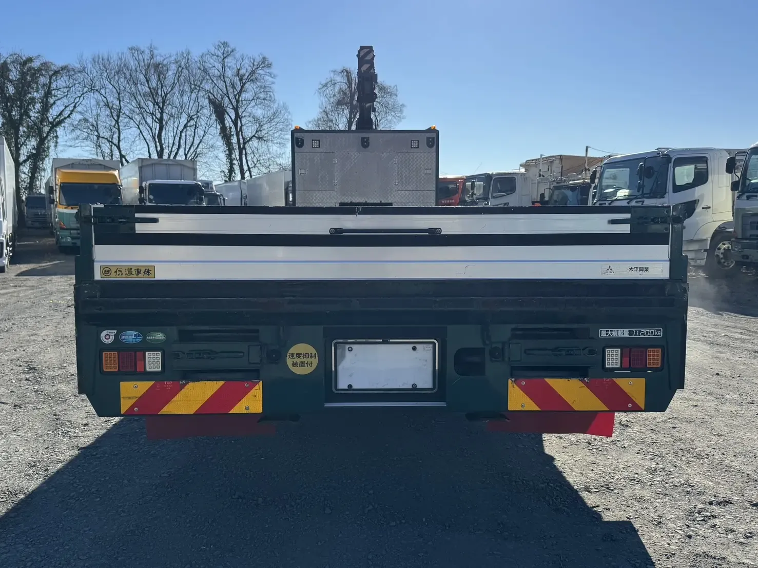 三菱 スーパーグレート 大型 車両重機運搬 5段クレーン ラジコンの中古トラック画像4