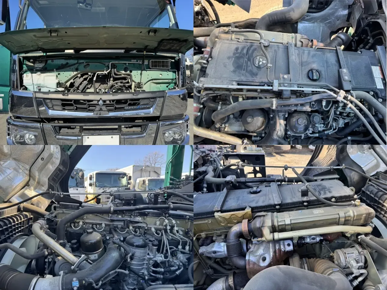 三菱 スーパーグレート 大型 車両重機運搬 5段クレーン ラジコンの中古トラック画像20