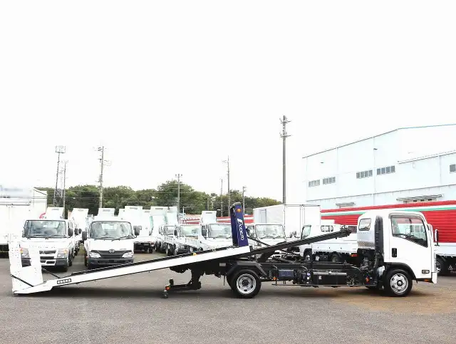 いすゞ エルフ 小型 車両重機運搬 ラジコン ウインチの中古トラック画像4
