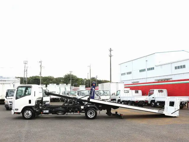 いすゞ エルフ 小型 車両重機運搬 ラジコン ウインチの中古トラック画像7
