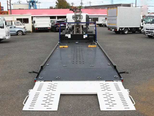 いすゞ エルフ 小型 車両重機運搬 ラジコン ウインチの中古トラック画像8